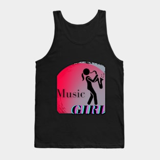 music girl Tank Top